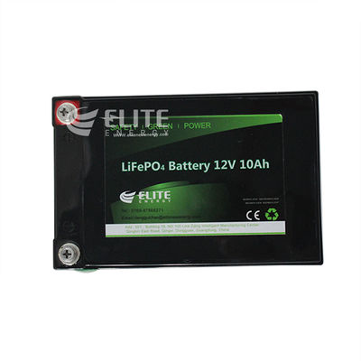Odporność na wodę Pyłoszczelność IP54 12 V 10 Ah Akumulator litowo-jonowy LFP Zasilacz UPS