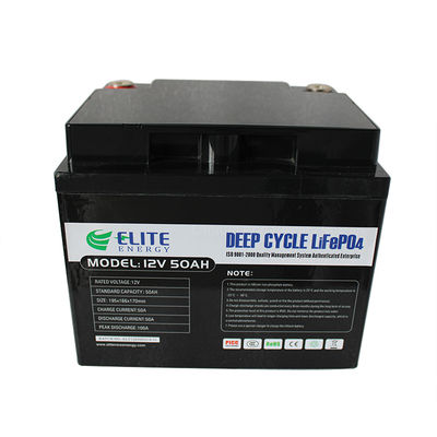 50Ah 12V LiFePO4 Bateria Solarna dioda LED Akumulator litowy