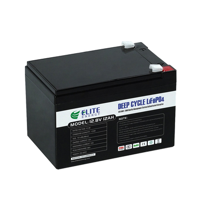 Akumulator 12 V do przechowywania energii słonecznej LFP 12,8 V 12 Ah LiFePO4 Akumulator