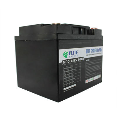 Akumulator Deep Cycle 12V LiFePO4 60Ah Wyświetlacz LED baterii litowej ESS / EV